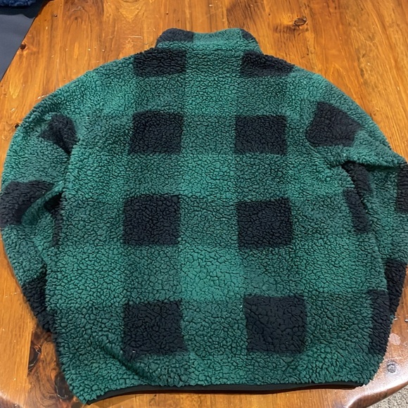 Green and Black Quarter Zip - Picture 2 of 3